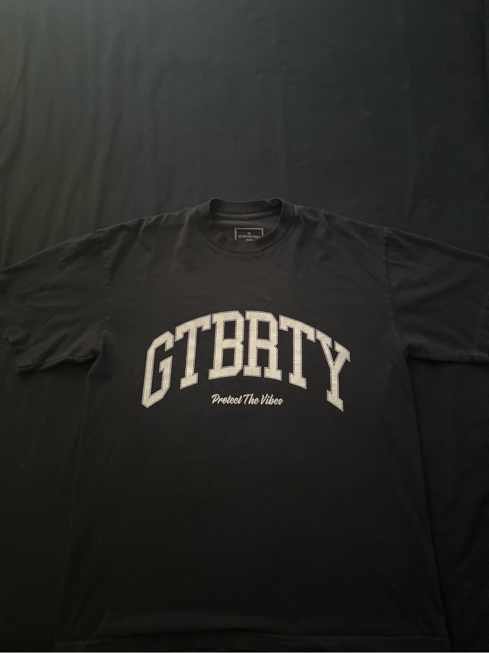 Men's Black Logo Short-Sleeve Tee